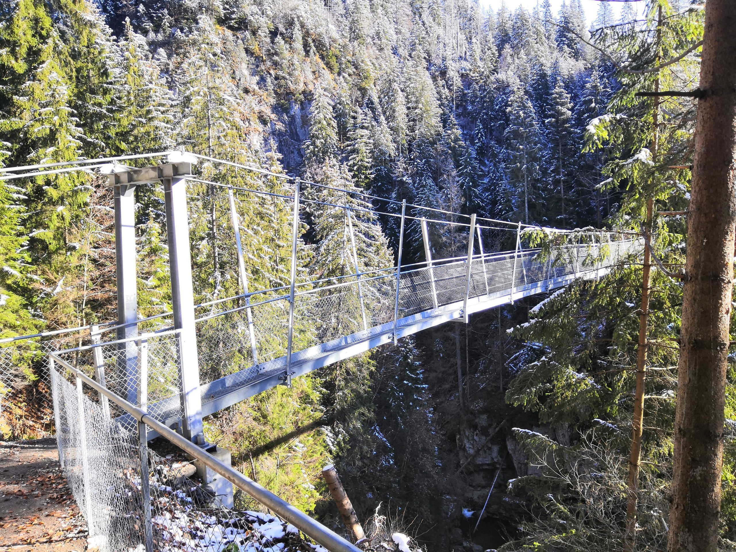 Chessiloch Hängebrücke